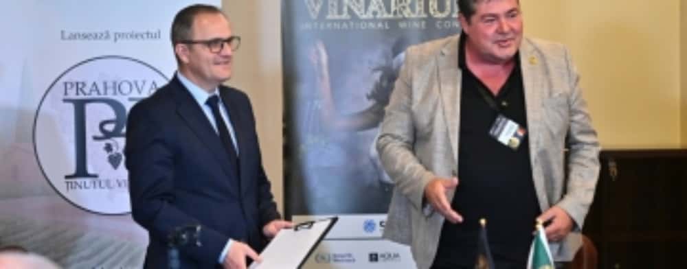 ”Prahova - Ținutul Vinului”, proiect al Consiliului Județean, lansat la Ploiești cu ocazia Concursului Internațional de Vinuri VINARIUM
