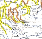 Pericol de inundații pe cinci râuri din Prahova, în următoarele două zile!
