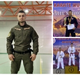 Albert, polițistul prahovean campion național la karate, este Maestru Emerit al Sportului