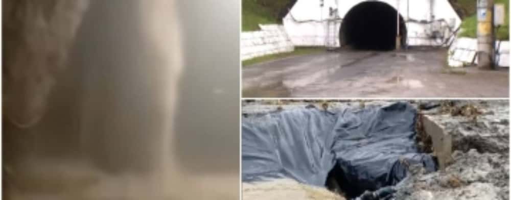 Dezastru la Salina Praid! Digul a cedat, iar sectorul minier nu mai poate fi salvat