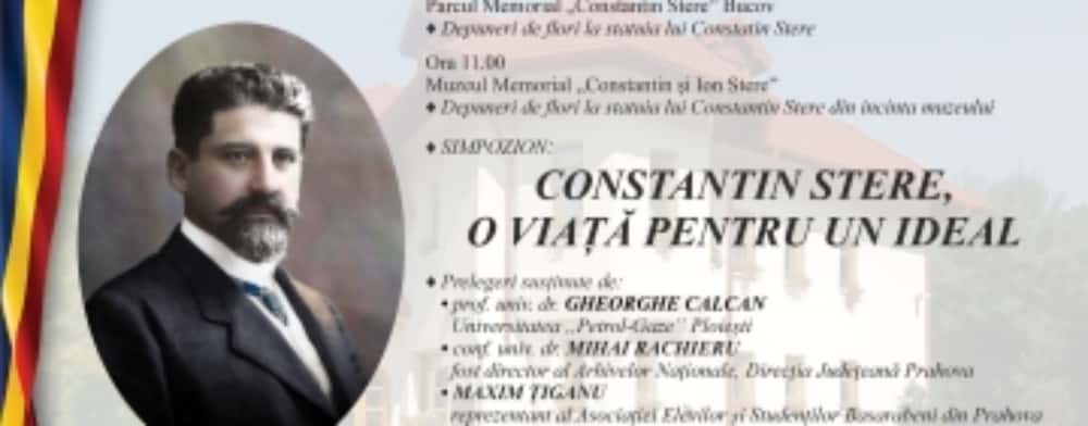 Constantin Stere, o viață pentru un ideal! 160 de ani de la nașterea marelui patriot