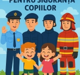 Ploiești | Polițiștii, pompierii și jandarmii, alături de cei mici, de Ziua Copilului. Ce surprize îi așteaptă pe micuți