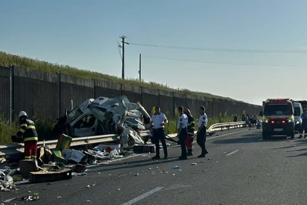 Accident cumplit pe drumul expres Craiova - Pitești