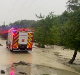 Pompierii au intervenit după inundațiile din Telega, Bănești și Plopeni