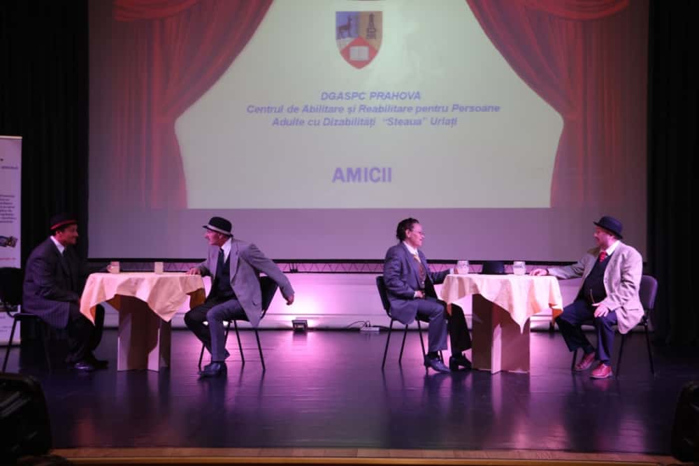 Ploiești | Festivalul Național de Teatru «D-ale lui Caragiale», un concurs cu suflet, dedicat beneficiarilor din sistemul de protecție socială