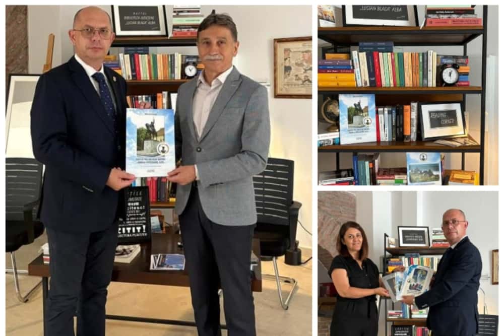 Ploiești Industrial Parc, reprezentat de directorul general Andrei Țurcanu la Adunarea Generală a Parcurilor Industriale din România. Ce a donat Bibliotecii Județene ”Lucian Blaga” din Alba Iulia și președintelui CJ Alba