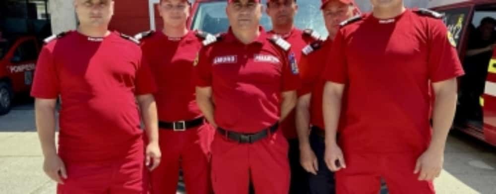 Șase pompieri prahoveni - îngeri păzitori pentru un bărbat aflat în pragul infarctului, pe autostrada A2