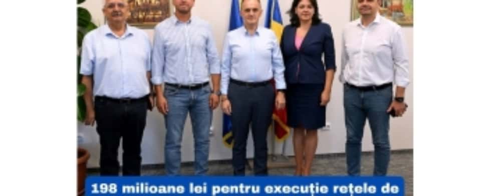 Virgiliu Nanu, președintele CJ Prahova, a anunțat semnarea contractului pentru execuția rețelelor de apă și canalizare în Câmpina și Poiana Câmpina: ”Prahova merge înainte!”
