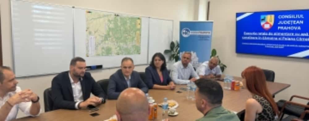 Semnarea contractului PH-CL-01 – “Execuție rețele de alimentare cu apă și canalizare în Câmpina și Poiana Câmpina”