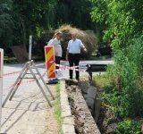 Președintele CJ, Virgiliu Nanu, a dispus măsuri urgente pentru repararea unui pod din comuna Ceptura