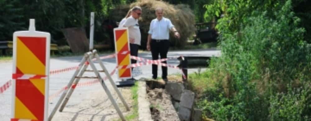 Președintele CJ, Virgiliu Nanu, a dispus măsuri urgente pentru repararea unui pod din comuna Ceptura