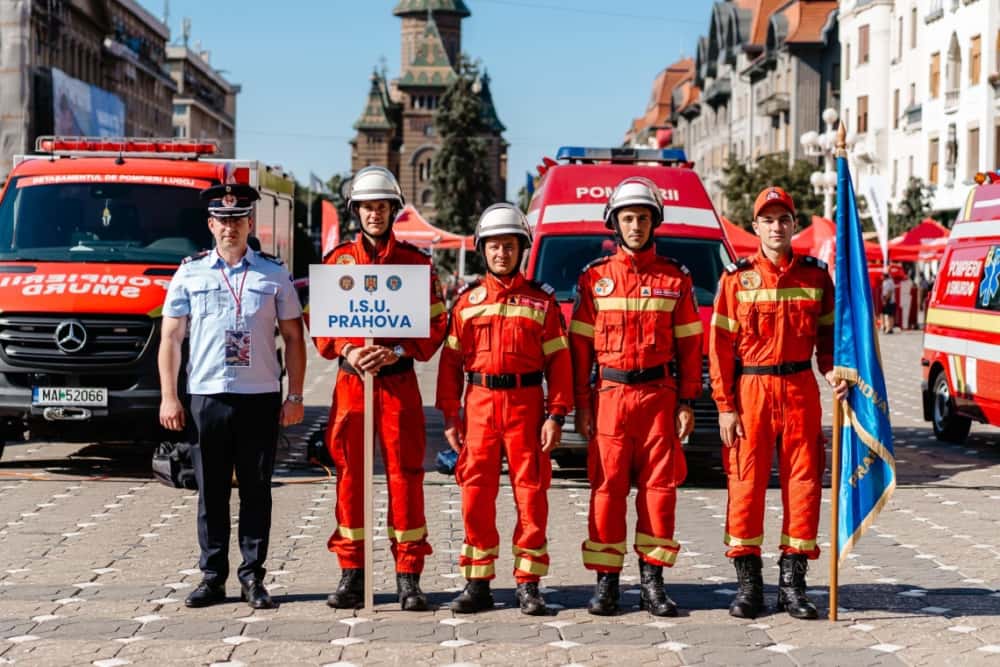 Echipa ISU Prahova, în faza națională a Competiției de Descarcerare și Prim Ajutor