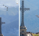 Pe 15 iulie, spectacol pe cer, la Crucea Caraiman!