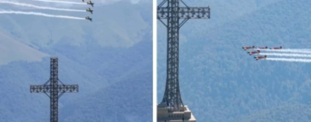 Pe 15 iulie, spectacol pe cer, la Crucea Caraiman!