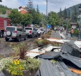 Sinaia/ Vijelia extrem de puternică a făcut dezastru! ISU Prahova a luat măsuri speciale de intervenție