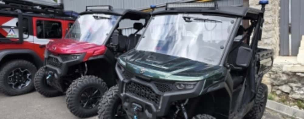 Salvamontiștii din Bușteni și Cheia au, de astăzi, două UTV-uri moderne, cu sprijinul Consiliului Județean Prahova