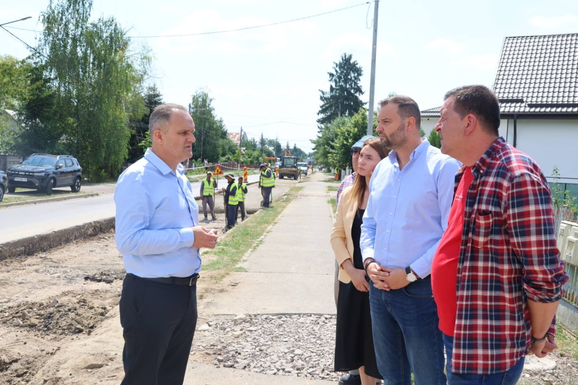 Lucrările derulate prin fonduri europene pentru apă și canalizare, verificate în orașul Breaza și comuna Drăgănești