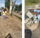 Minune! Două persoane care au aruncat deșeuri pe albia abia igienizată a pârâului Dâmbu, amendate de Poliția Locală