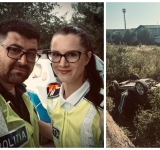 Mesaj de mulțumire din partea unei mămici pentru doi polițiști din Vălenii de Munte - Mădălin și Roxana