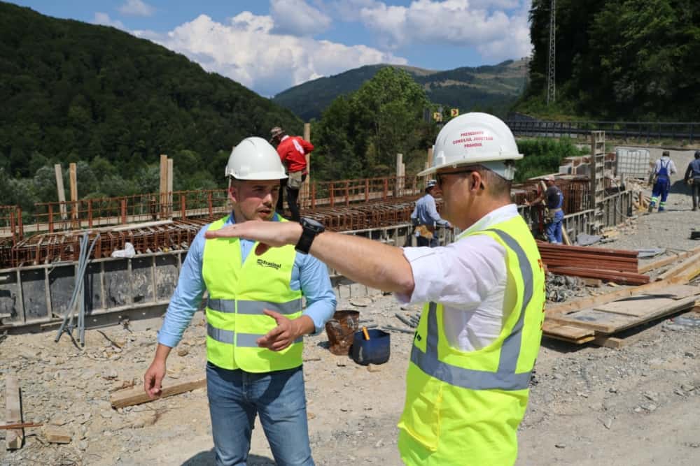 Virgiliu Nanu, din nou pe șantierul centurii Comarnic: lucrările avansează în ritm susținut