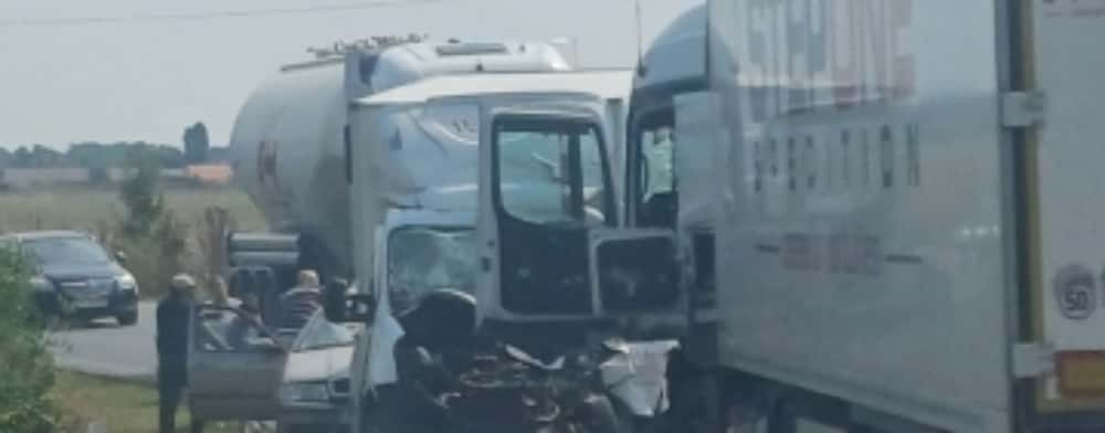 UPDATE/ Trafic blocat total pe DN72, în zona I.L. Caragiale