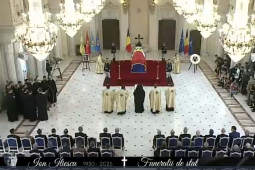 Nicușor Dan nu a participat la funeraliile de stat ale fostului președinte Ion Iliescu