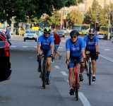 Cu bicicleta la birou. Președintele CJ Prahova a venit ”pe două roți” de la Cornu la Ploiești!