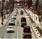 Polițiștii rutieri acționează și astăzi pe DN1 și DN1A pentru menținerea fluenței traficului către Valea Prahovei