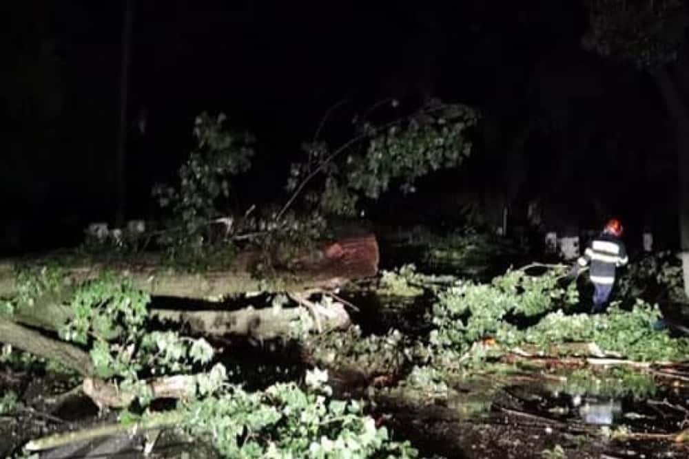 Intervenții ale pompierilor în urma furtunii care a măturat Prahova