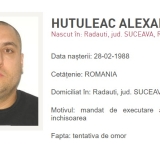 Fugarul care a lovit un polițist cu sabia în cap a fost prins în Norvegia și adus în țară. Are de ispășit 12 ani și 8 luni după gratii