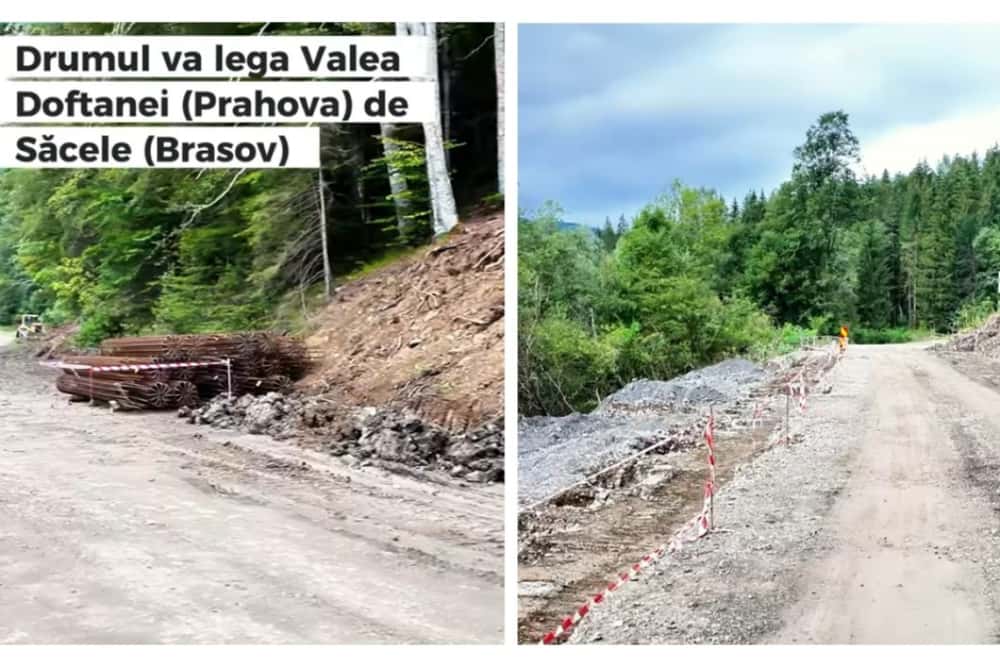 Au început lucrările pe DJ102I: legătura strategică între Valea Doftanei și Săcele!