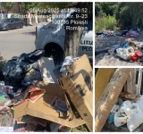 Amenzi pentru ploieștenii care au aruncat deșeuri pe domeniul public