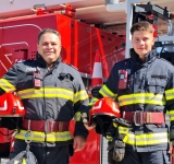 Două uniforme, o singură inimă | Tată și fiu, pompieri pe același drum!
