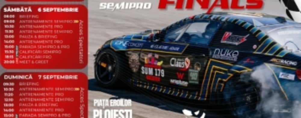 Zona Catedralei din Ploiești, blocată zile întregi pentru Campionatul Național de Drift