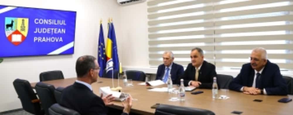 Ambasadorul Statului Israel, în vizită oficială la Consiliul Județean Prahova