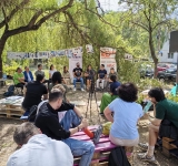 Amenajarea Dâmbului, singura apă curgătoare din Ploiești, între dorință și realitate. Primarul Polițeanu, invitat la evenimentul organizat de ONG-ul partenerei sale de viață