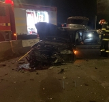 Bărbat reținut după ce a condus băut și cu permisul suspendat, pe DN1. S-a oprit în parapet!