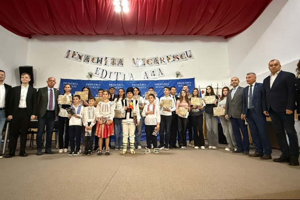 Festivalul-Concurs de Poezie „Ienăchiță Văcărescu” Mănești, ediția a IV-a. Cine sunt elevii premiați
