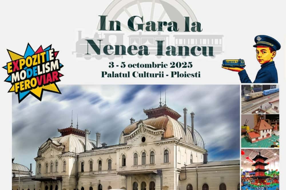 Expoziția de modelism feroviar „În Gară la Nenea Iancu” la Ploiești