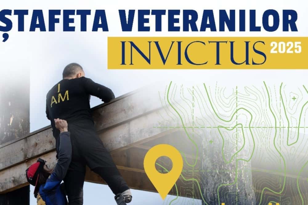 Ștafeta Veteranilor Invictus ajunge la Ploiești