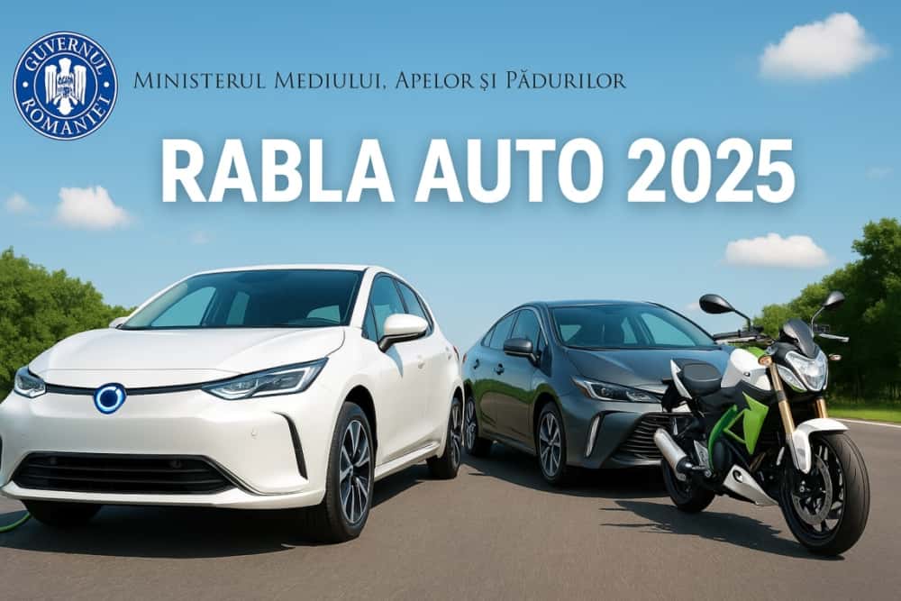 Rabla Auto 2025 a început cu un record: bugetul pentru autoturisme non-electrice s-a epuizat în 13 minute!