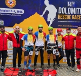 Salvamont România, pe podium la „Dolomiti Rescue Race”, în Italia. Patru sunt prahoveni!