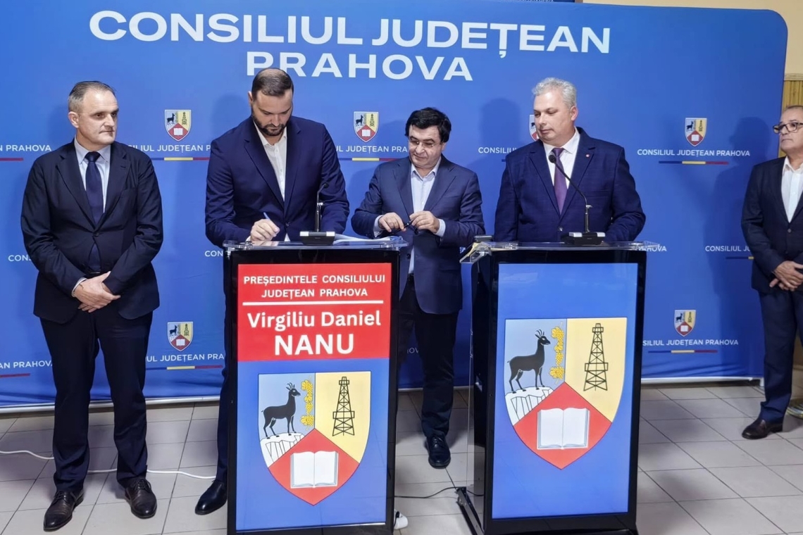 Contract de peste 168 de milioane de lei fără TVA, semnat de Hidro Prahova și Construcții Erbașu, pentru canalizare în alte șapte localități