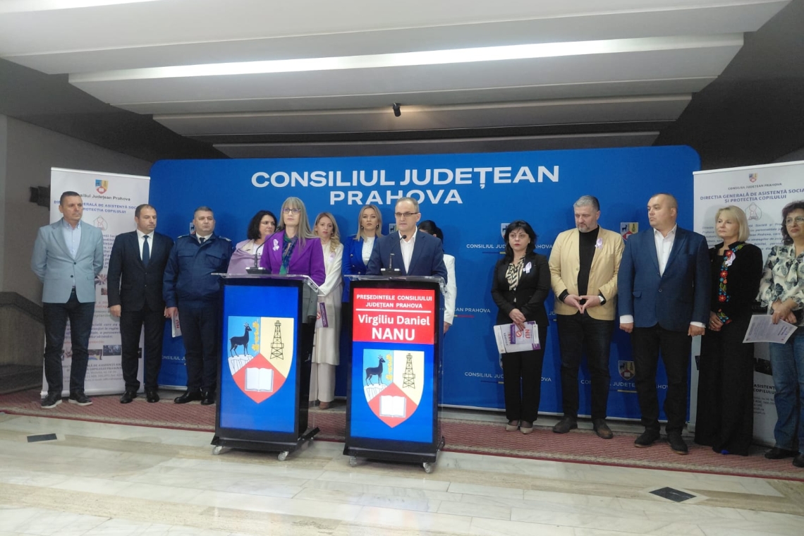 „Violența NU e iubire” - Prahova spune STOP abuzului domestic!