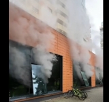 UPDATE/ Incendiu la un centru spa din Capitală, aflat la subsolul unei clădiri cu 10 etaje