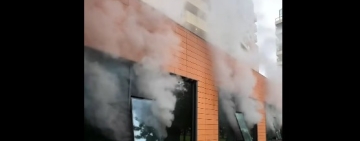 UPDATE/ Incendiu la un centru spa din Capitală, aflat la subsolul unei clădiri cu 10 etaje