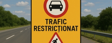 Trafic restricționat pe DN 1, în zona Bănești, pentru lucrări de întreținere la un pod