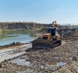 Control la o balastieră din Râfov. Ce neconformități au fost găsite, potrivit Instituției Prefectului