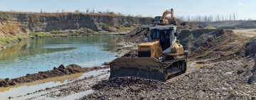 Control la o balastieră din Râfov. Ce neconformități au fost găsite, potrivit Instituției Prefectului