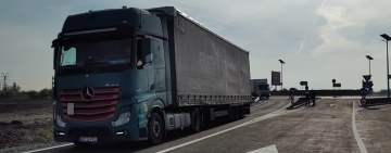 Centura orașului Mizil, deschisă traficului. TIR-urile au început deja să ocolească localitatea